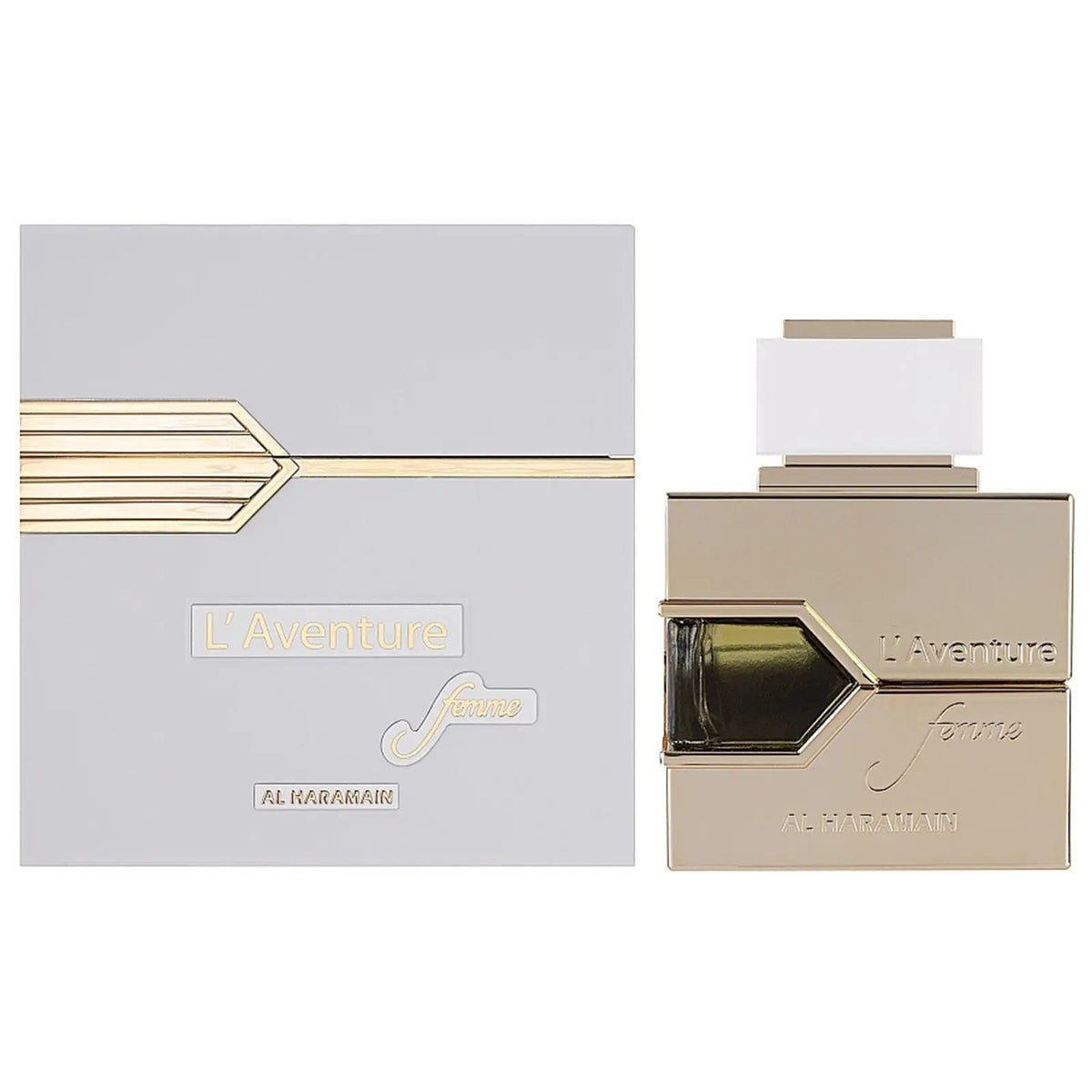 Al Haramain L'Aventure Femme 100ml Eau de Parfum bottle