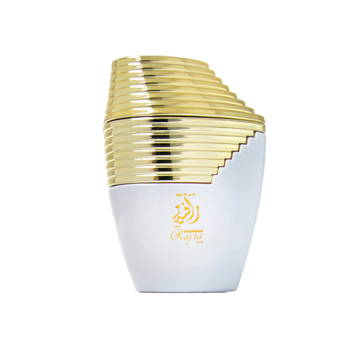 Al Haramain Rafia Gold 100ml Eau de Parfum bottle