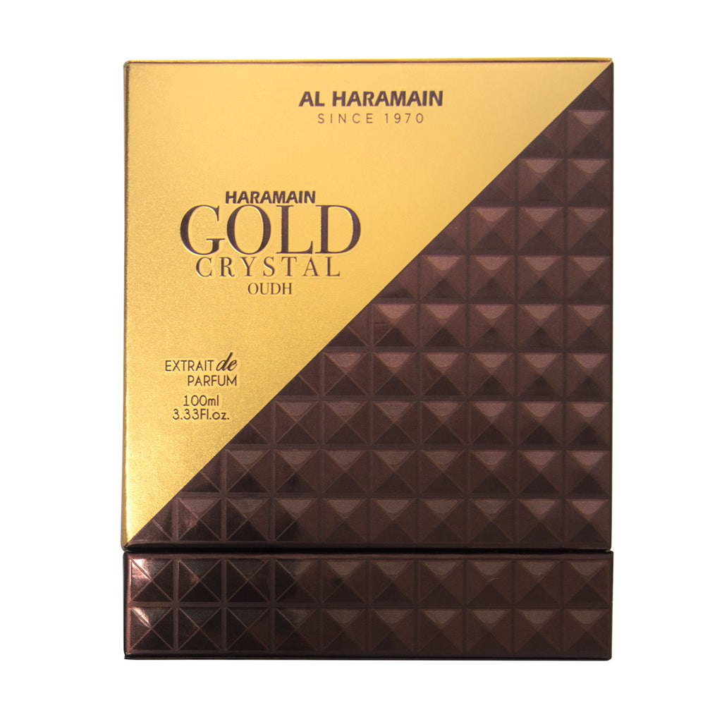 Al Haramain Gold Crystal Oudh Extrait de Parfum 100ml