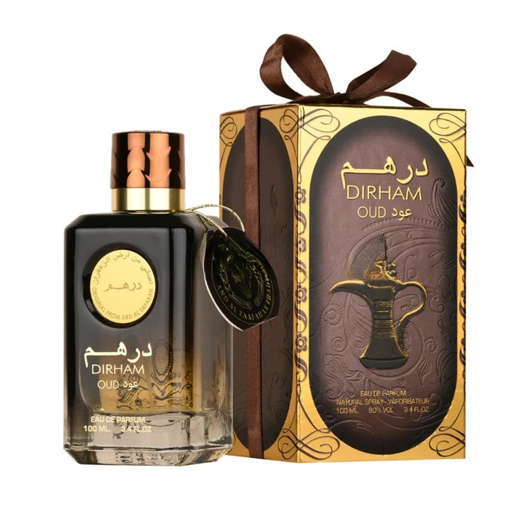 Ard Al Zaafaran Dirham Oud 100ml Eau de Parfum bottle view 3