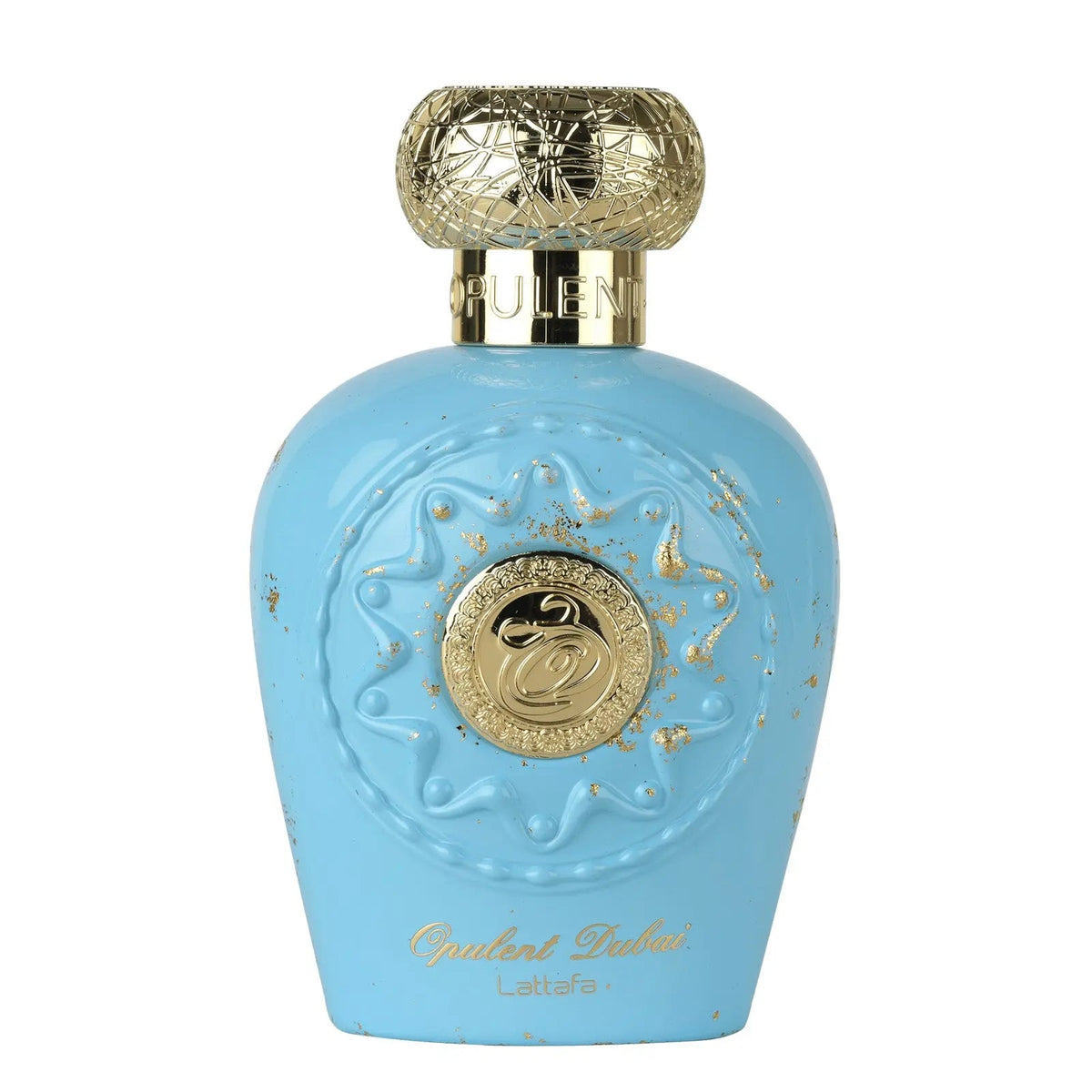 Lattafa Opulent Dubai 100ml Eau de Parfum bottle view 2