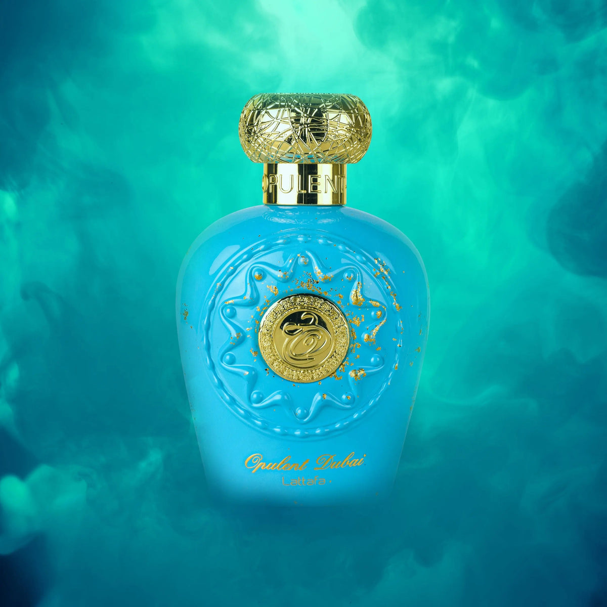 Lattafa Opulent Dubai 100ml Eau de Parfum bottle view 4