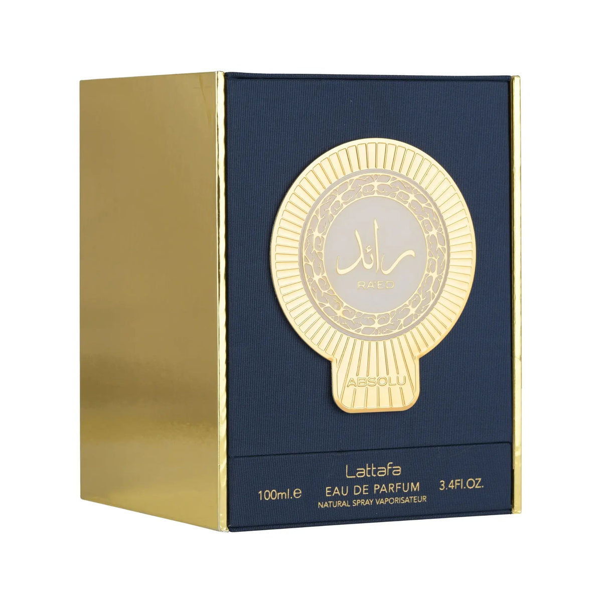 Lattafa Ra'ed Absolu 100ml Eau de Parfum bottle view 3